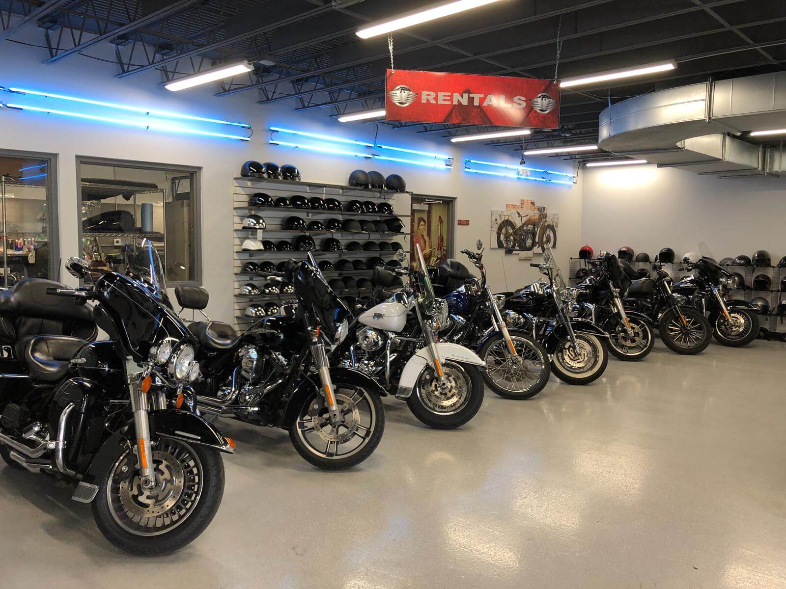 Haus of Trikes and Bikes Showroom